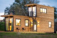 2 Floors Steel Prefab Shipping Container Homes